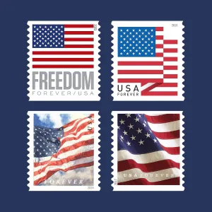 American Flag Stamp