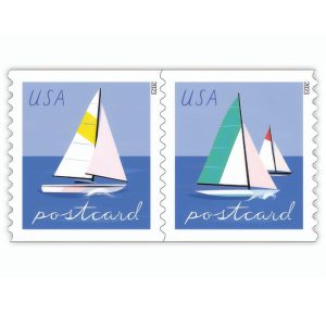 Sailboats Postcard 2023